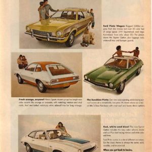 Ford Pinto Ad July 1972