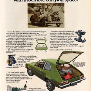 Ford Pinto Ad May 1973