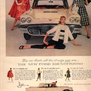 Ford Thunderbird Ad 1959