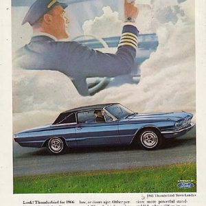 Ford Thunderbird Ad 1966