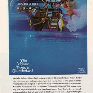 Ford Thunderbird Ad April 1965