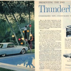 Ford Thunderbird Ad December 1960