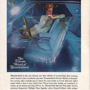 Ford Thunderbird Ad December 1964