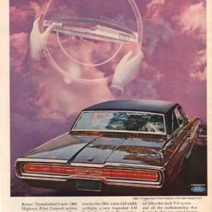 Ford Thunderbird Ad December 1965