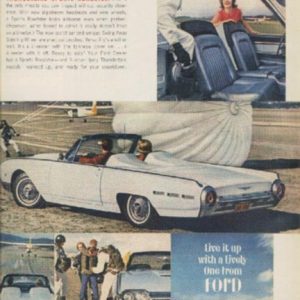 Ford Thunderbird Ad July 1962