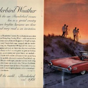 Ford Thunderbird Ad May 1961