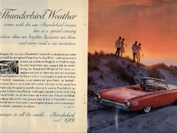 Ford Thunderbird Ad May 1961