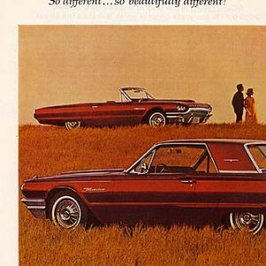 Ford Thunderbird Ad November 1963