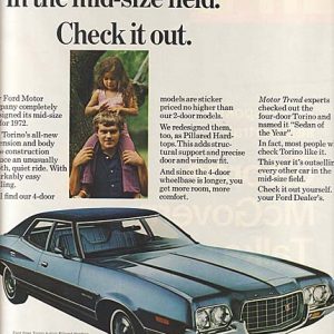 Ford Torino Ad June 1972