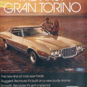 Ford Torino Ad October 1971