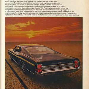 Ford XL Fastback Ad 1968