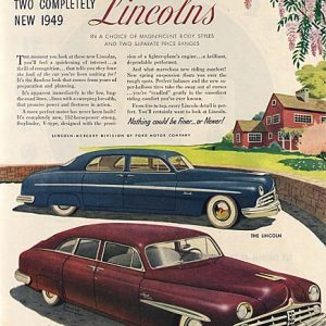 Lincoln Ad 1948