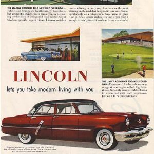 Lincoln Ad August 1952