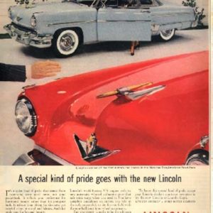 Lincoln Ad June 1954