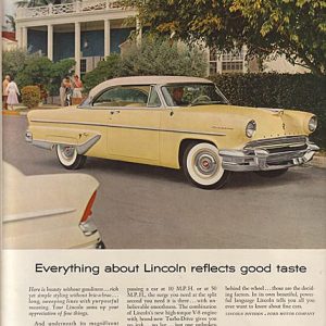 Lincoln Ad June 1955