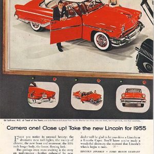 Lincoln Ad March 1955