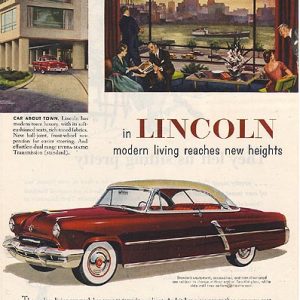 Lincoln Ad September 1952