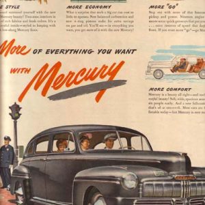 Mercury Ad 1946