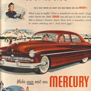 Mercury Ad 1949
