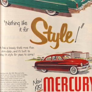 Mercury Ad 1951