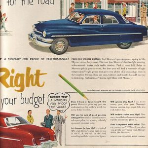 Mercury Ad 1952