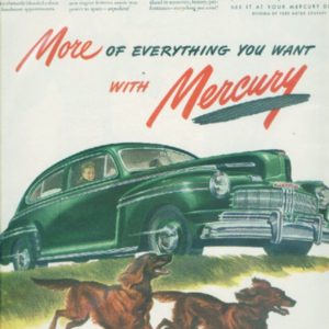 Mercury Ad April 1946