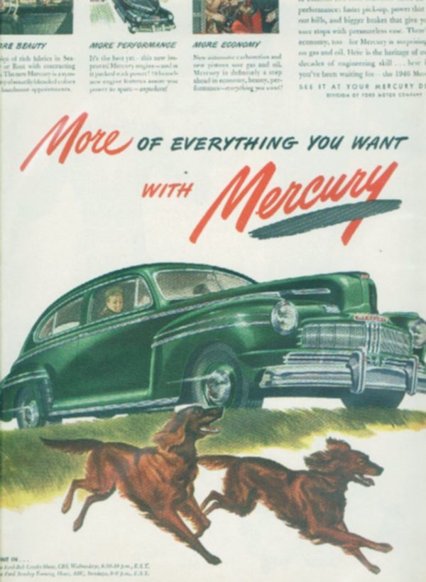 Mercury Ad April 1946