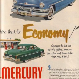 Mercury Ad April 1951