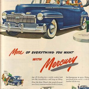 Mercury Ad August 1947