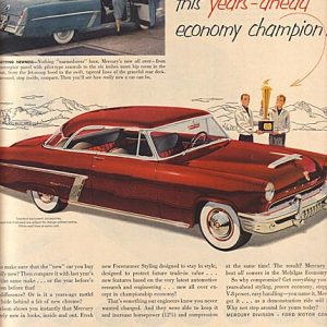 Mercury Ad August 1952