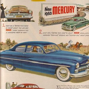 Mercury Ad December 1949