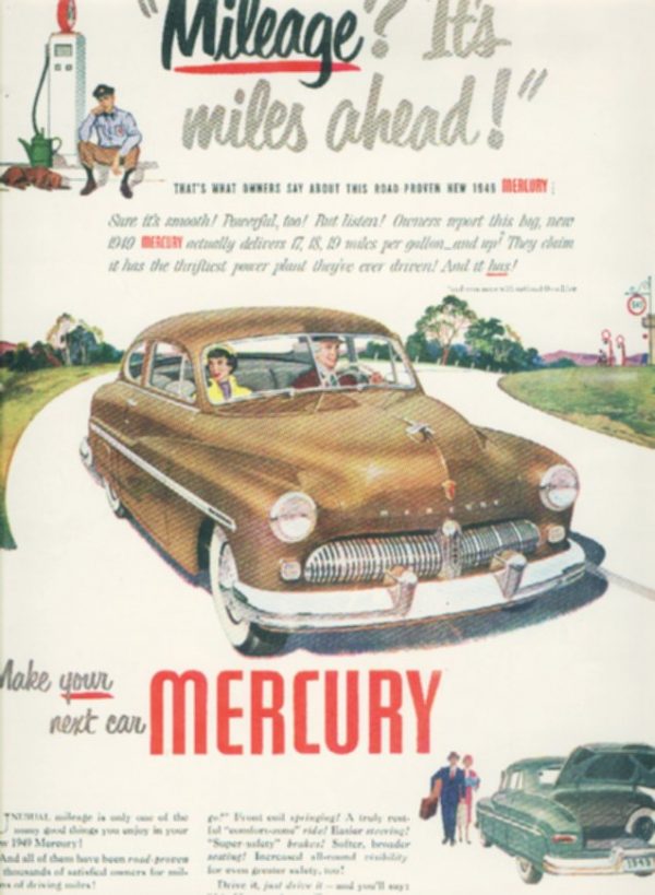 Mercury Ad June 1949