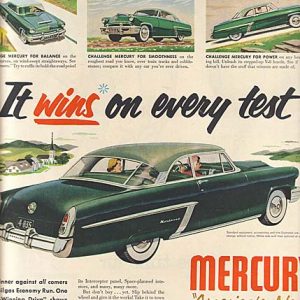 Mercury Ad June 1952