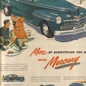 Mercury Ad March 1947