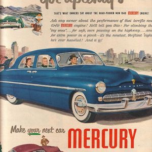 Mercury Ad March 1949