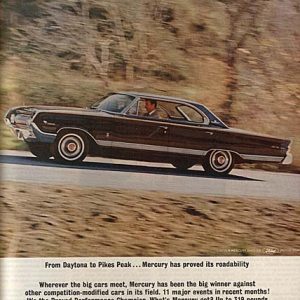 Mercury Ad March 1964