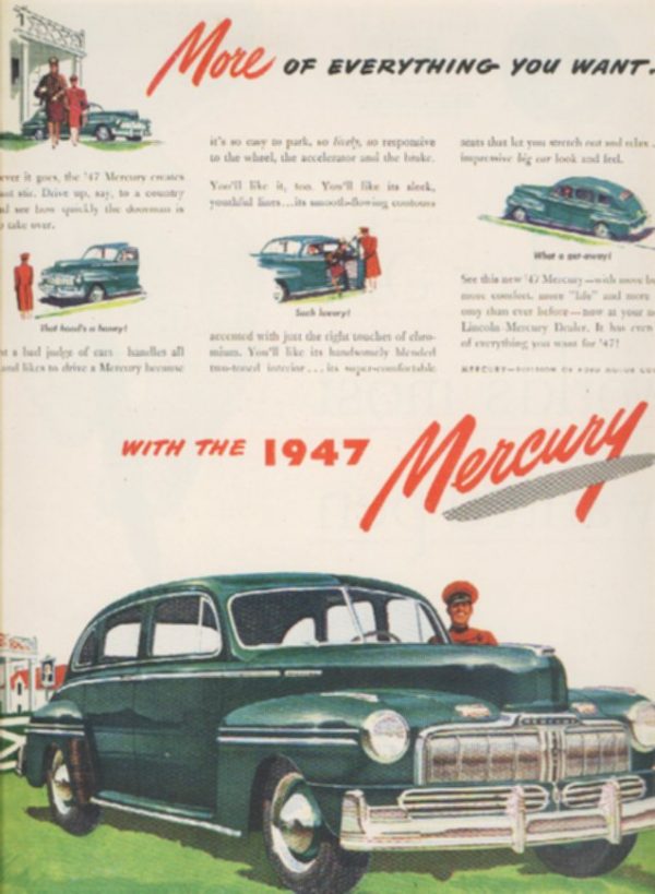 Mercury Ad May 1947