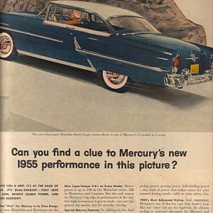 Mercury Ad May 1955