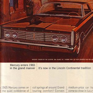 Mercury Ad November 1964