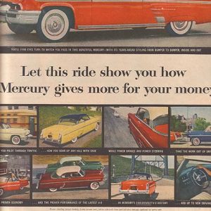 Mercury Ad October 1953