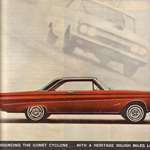 Mercury Comet Ad February 1964