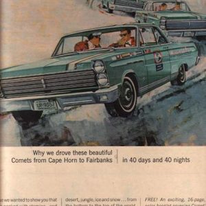 Mercury Comet Ad February 1965