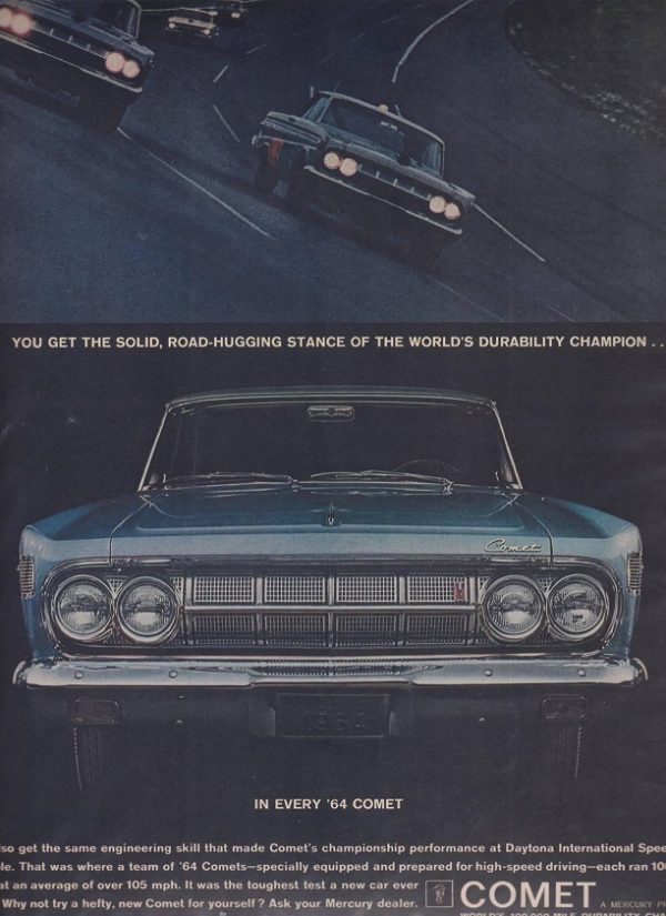 Mercury Comet Ad January 1964