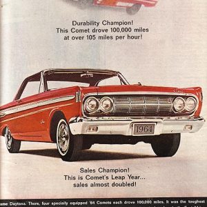 Mercury Comet Ad June 1964