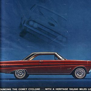 Mercury Comet Ad March 1964