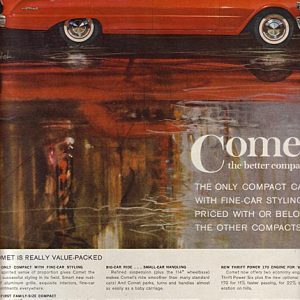 Mercury Comet Ad November 1960