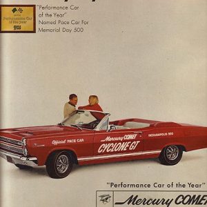 Mercury Comet Convertible Ad May 1966