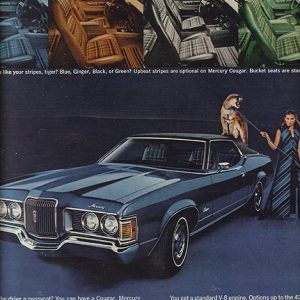 Mercury Cougar Ad April 1971