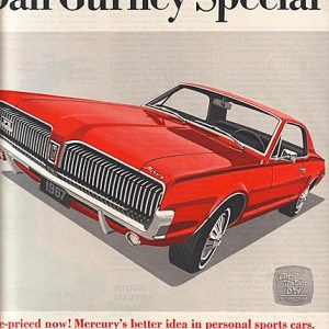 Mercury Cougar Ad May 1967