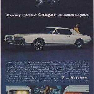 Mercury Cougar Ad November 1966